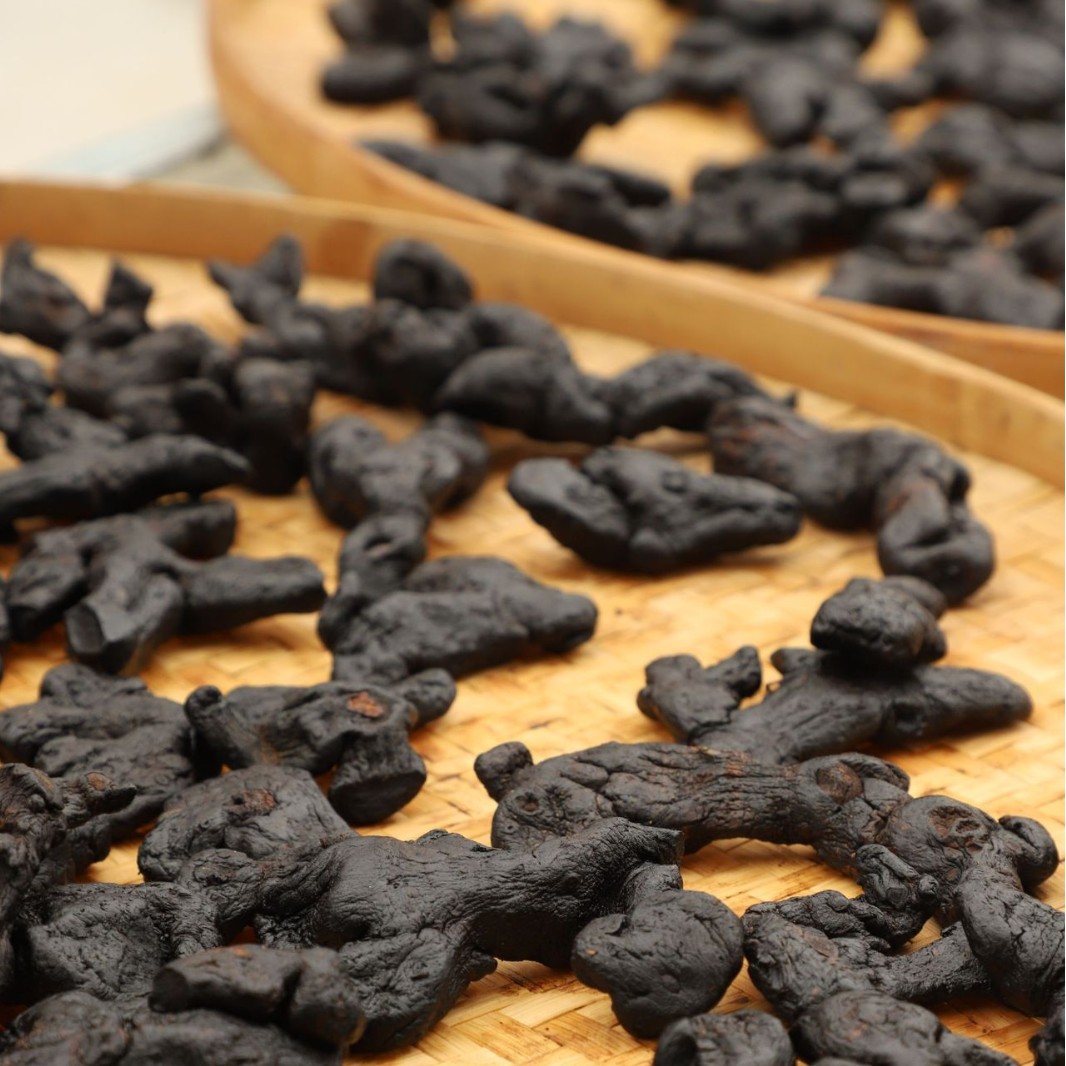 Polygonatum Individually Packaged, Nine Steamed, Nine Sun-Dried Polygonatum Fruit, Jiuhua Polygonatum Meat, Soft and Glutinous, Individually Packaged, Ready to Eat, No Additives