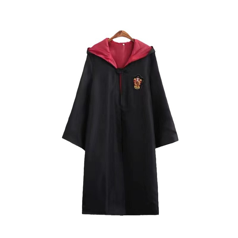 Harry Potter Clothes Cos Clothes Hogwarts Wizard Robe Kidsren's Gryffindor School Uniform Magic Robe Cloak