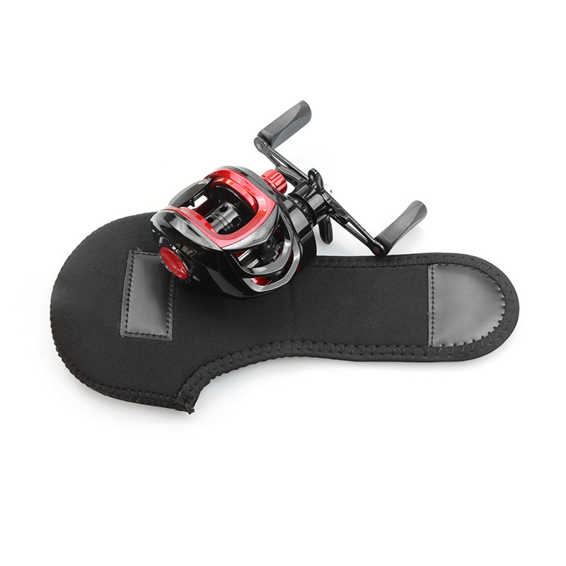 Factory Spot Outdoor Lure Water Drop Wheel Bag Protective Cover Rod Bundle with Rod Cap Drum Bag Fishing Wheel Cosmetics Bag