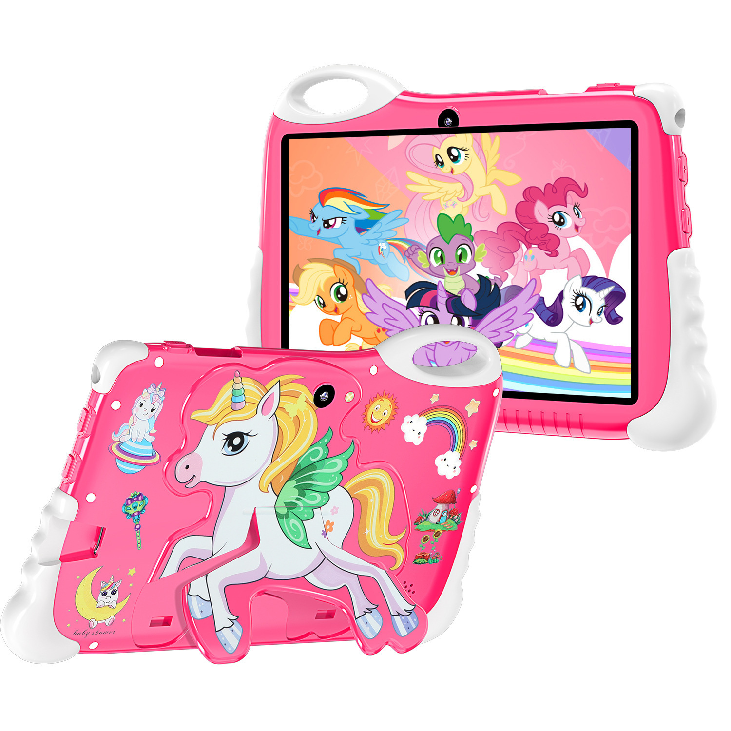 7inch Children's Unicorn Tablet Android 2025 Cross-Border New Spot Children's Learning Tablet