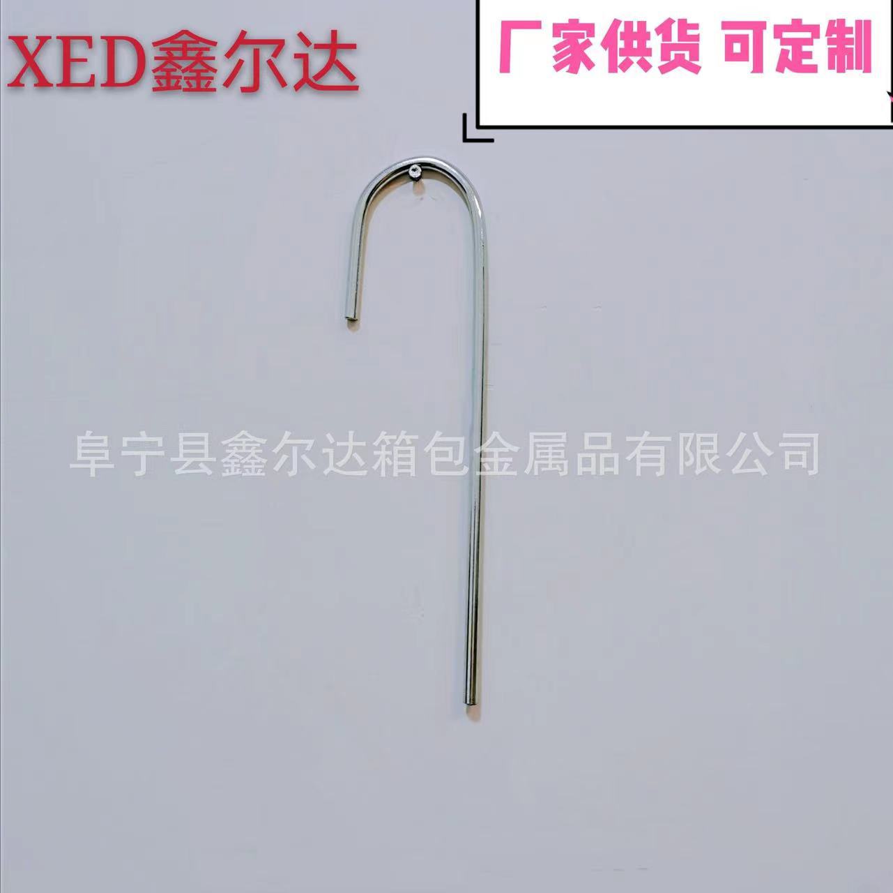 Большой изогнутый крючок, гвоздь для палатки, утолщенный J-образный гвоздь, оцинкованный, портативный, противоскользящий