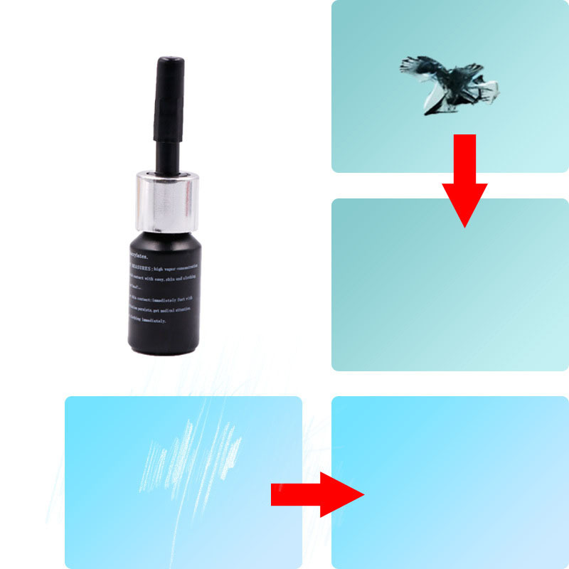 Car Glass Repair Fluid - Cross-Border - Front Windshield Window Crack, Crack, Scratch, and Fissure Repair Fluid, Restorative Agent Glue