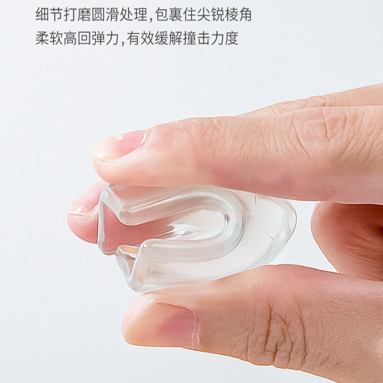 Table Table Corner Window Anti-collision Corner Protector Anti-collision Strip Anti-collision Safety Edge Wrap Soft Corner Sticker Right Angle Silicone Protective Cover