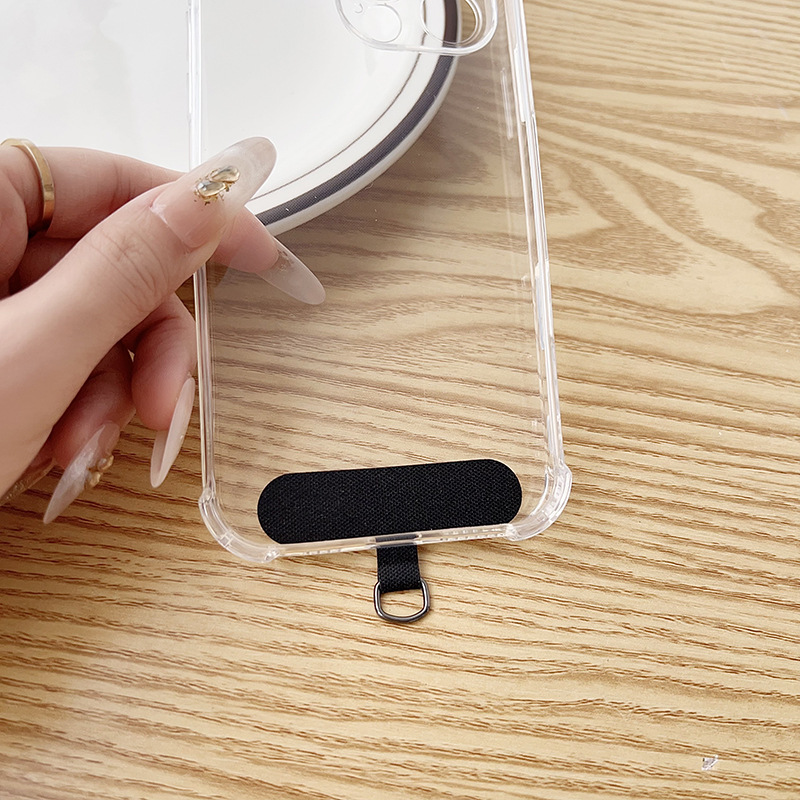 Mobile Phone Lanyard Gasket Firm and Strong Universal Mobile Phone Case Lanyard Clip Gasket Anti-drop Anti-lost Mobile Phone Clip Gasket