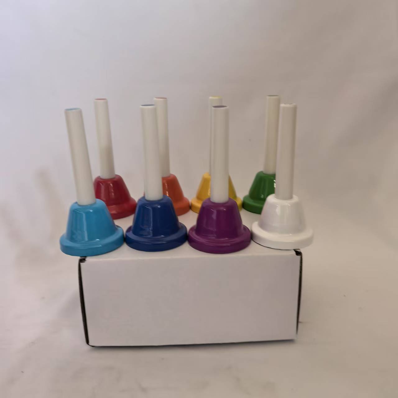Strike Musical Instruments, Preschool Education Teaching Aids, Orff Musical Instruments, Early Education Eight-Tone Rattle, Class Bell, Eight-Tone Bell