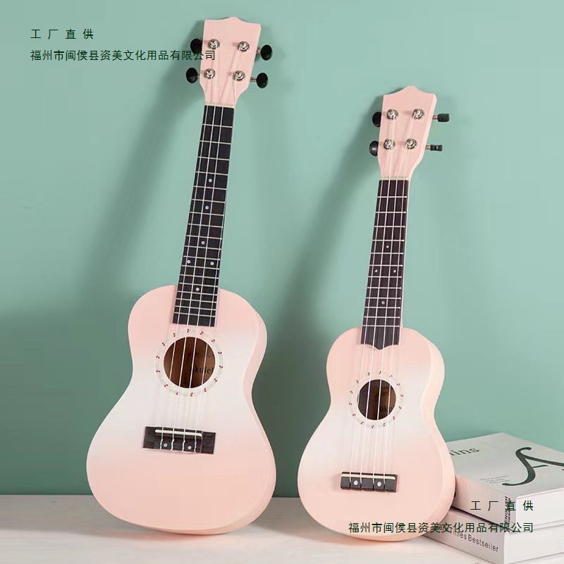 Ukulele Entry-Level Boys and Girls Beginners Novice Practice Piano Kidsren's Small Guitar High-Value Gift Musical Instrument