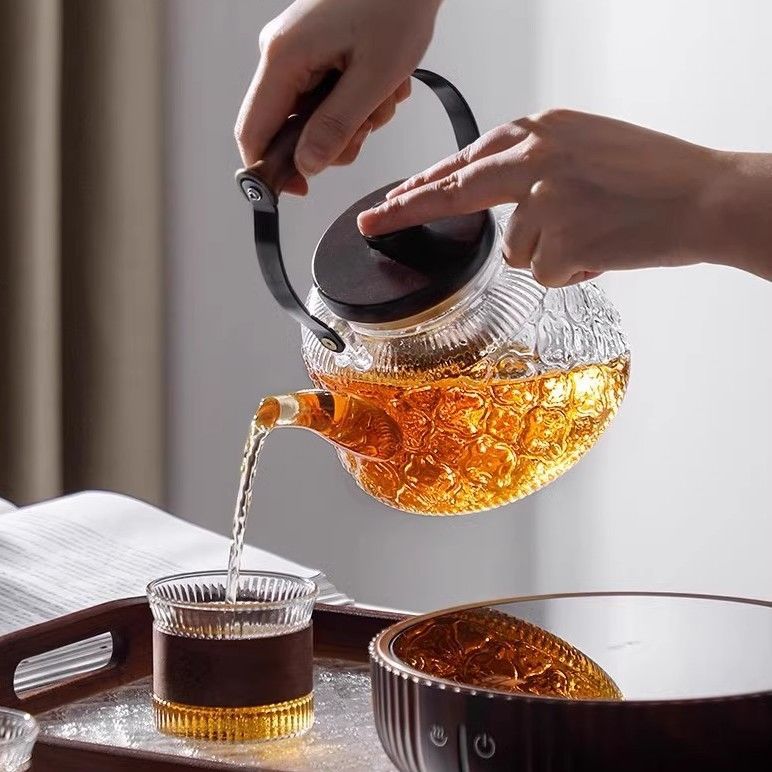 High Borosilicate Glass Teapot