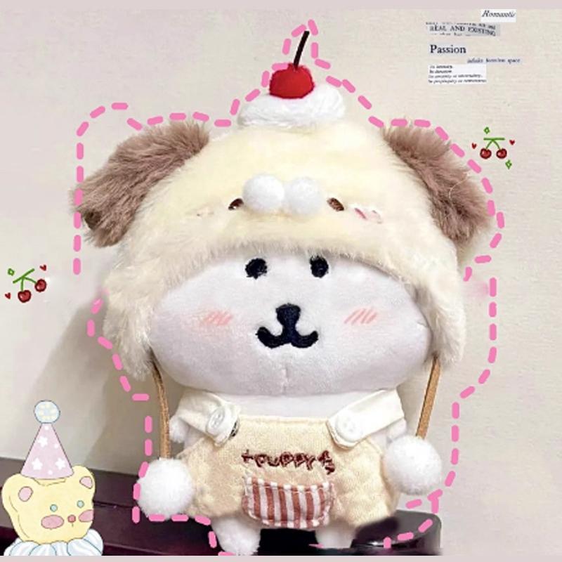 Самоироничный медведь Ванцай Кукла в одежде для детей Плюшевая игрушка Одежда для куклы Милая кукла Оптовая подвеска