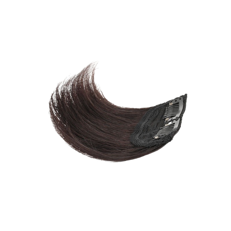 Hairpiece for Root Padding, Two-Clip Realistic Hair Topper, Volumizing Hair Patch, Hair Extension Patch, Increases Hair Volume, Lifts the Crown of the Head
