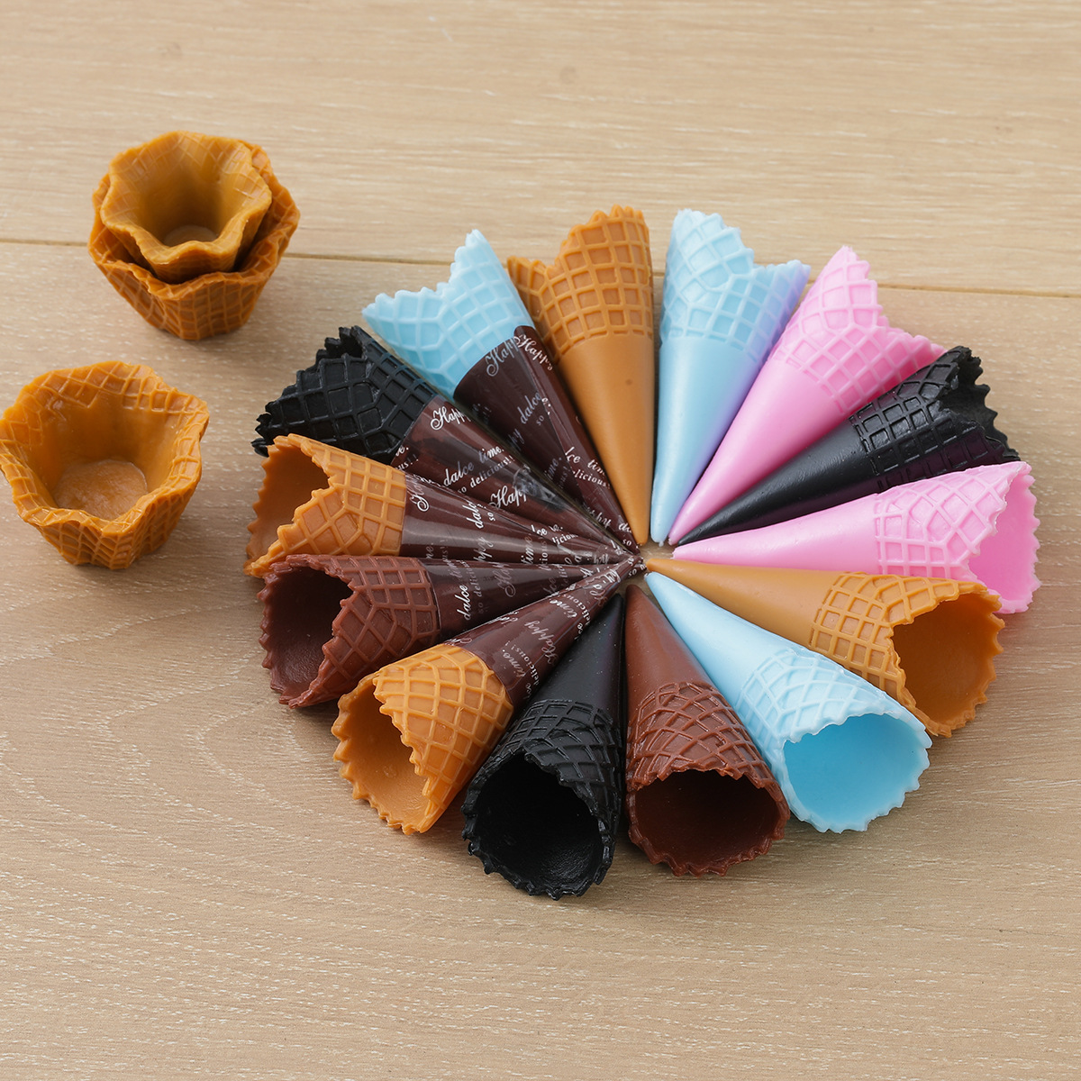 Имитированный десертный рожок, хрустящий рожок, модель для цветов, DIY подставка для торта, подставка для мороженого, аксессуары для рожка, мини