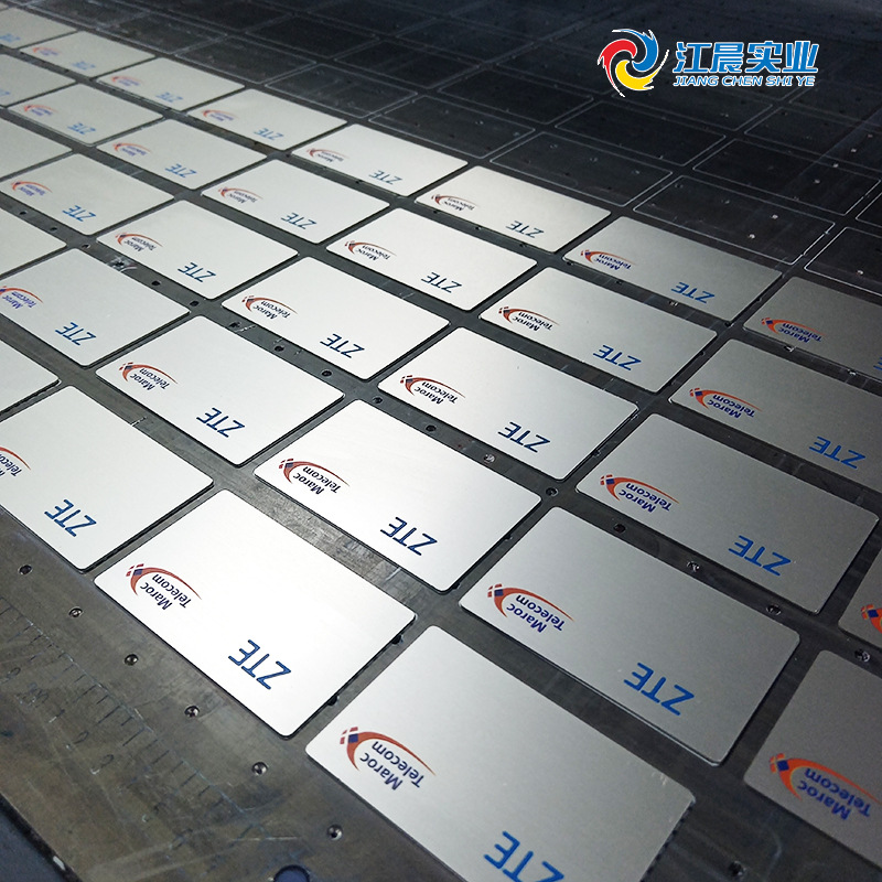 Metal Aluminum Plate Uv Printing Processing Signage Stainless Steel Nameplate High Gloss Printing Uv Printing Equipment Signage Manufacturer