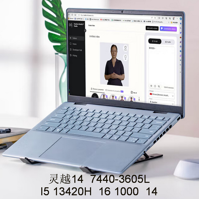 2510 Ноутбук Inspiron 14 7440-3605L 13420H 16 1000 14 дюймов Обсуждаемо