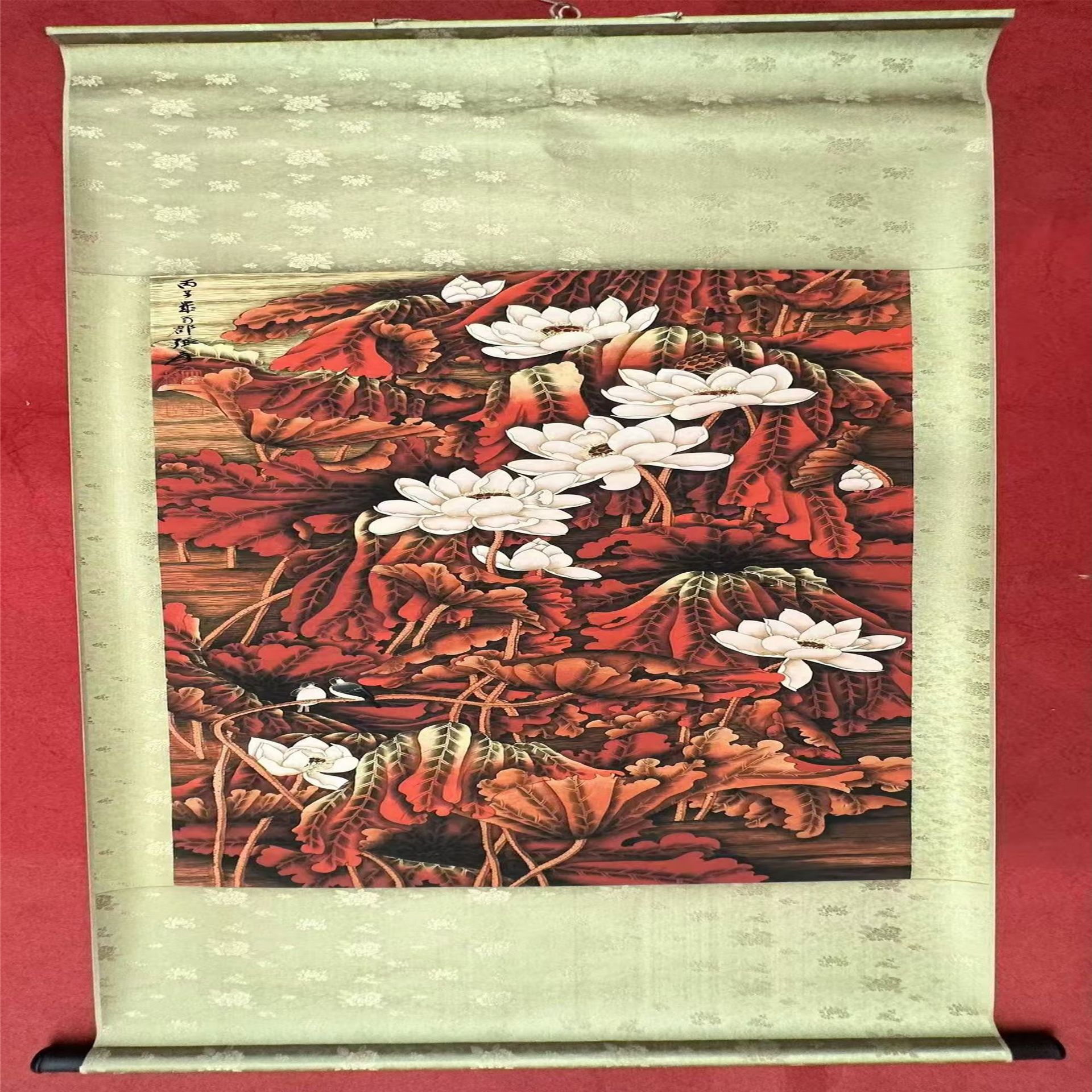 Antique middle hall painting landscape painting traditional Chinese painting all kinds of famous painting manufacturers wholesale live supply living room porch decorative painting