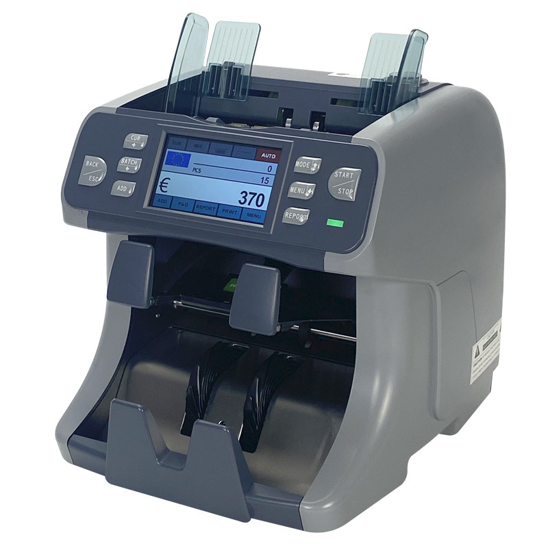 Bank Cis Foreign Currency Counting Machine and Currency Detector Can Hold 30 Types of Currency and More Than 100 Types of Currency Can Be Used with a Total of 450X