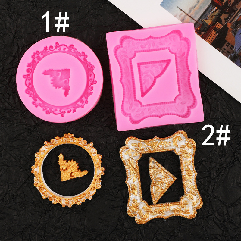 Vintage Lace Lace Lace Silicone Mold Creative Baking Decorative Chocolate Mold