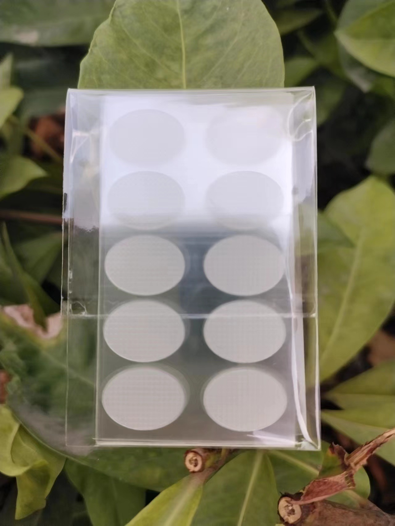 Factory direct supply invisible ear hole hanging stickers female ear hole anti-expansion stickers earlobe PE protective film earrings protective stickers