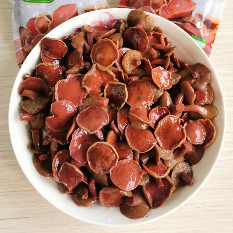 Red milk Boletus 400g mushroom mushroom soup hotel catering hot pot restaurant special semi-finished food ingredients