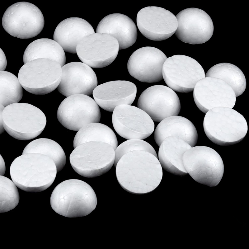 пенопластовая полусфера пенопластовый шар сплошная полусфера пенопласт свадьба белый детский сад ручной работы DIY материал