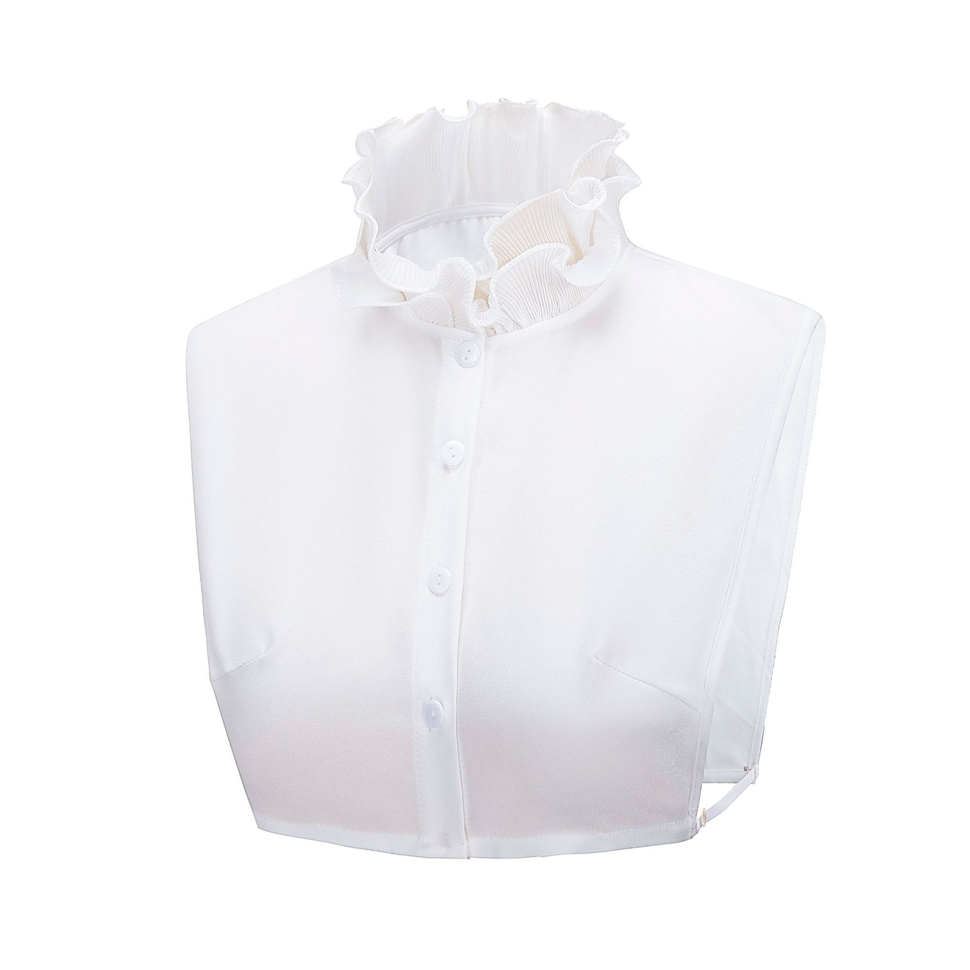 New Shirt Fake Collar Shirt Collar Stand Collar Fake Collar Accessories Decorative Collar Ruffles Cross-Border Manufacturer Wholesale