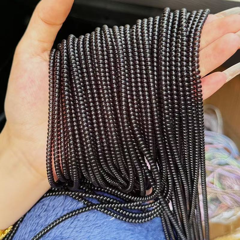 1.56m Mobile Phone Data Cable Protection Rope Protective Cover Data Cable Winding Spring Rope Factory Direct Sales Wholesale