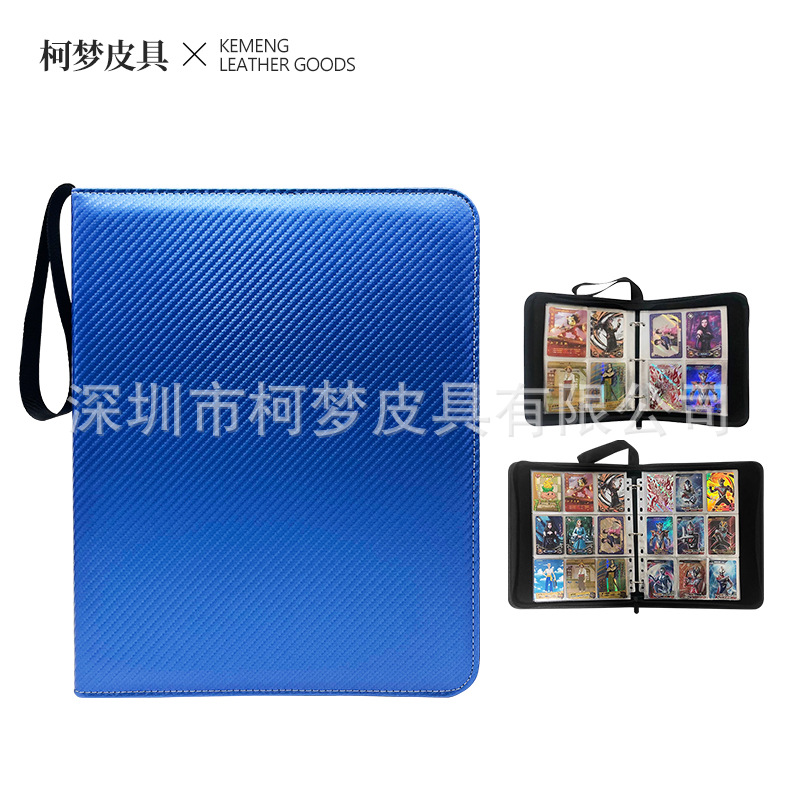 Amazon Hot Sale Solid Color Card Book Pokémon Card Book Treasure Dream Collection Game Card Storage Card Book