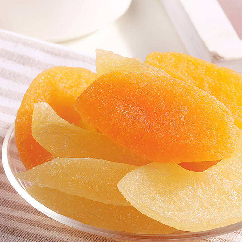 Herbal flavor dried yellow peach 100g box gauge 70 packaging leisure snack snack office preserved fruit dried fruit
