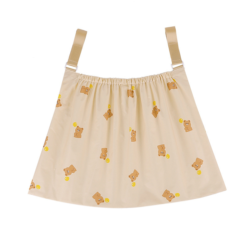 Multifunctional baby stroller hanging bag cartoon mummy storage bag baby bedside storage bag large capacity diaper bag