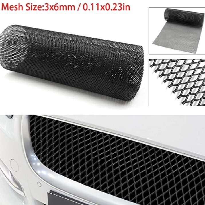 Cross-Border Rhombus Hexagonal Seagull-Shaped Universal Cuttable Modified Mesh Modified Aluminum Mesh Car Mesh Car Mesh