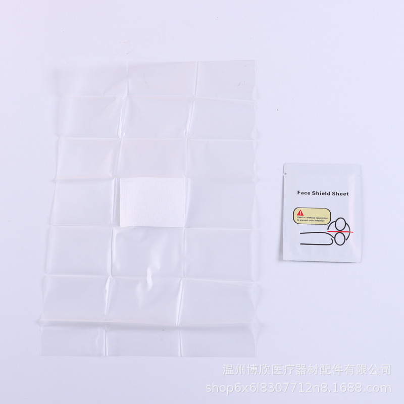 artificial respiration mask disposable cpr barrier breathing disinfection foreign trade mask cardiopulmonary resuscitation mouth-to-mouth training