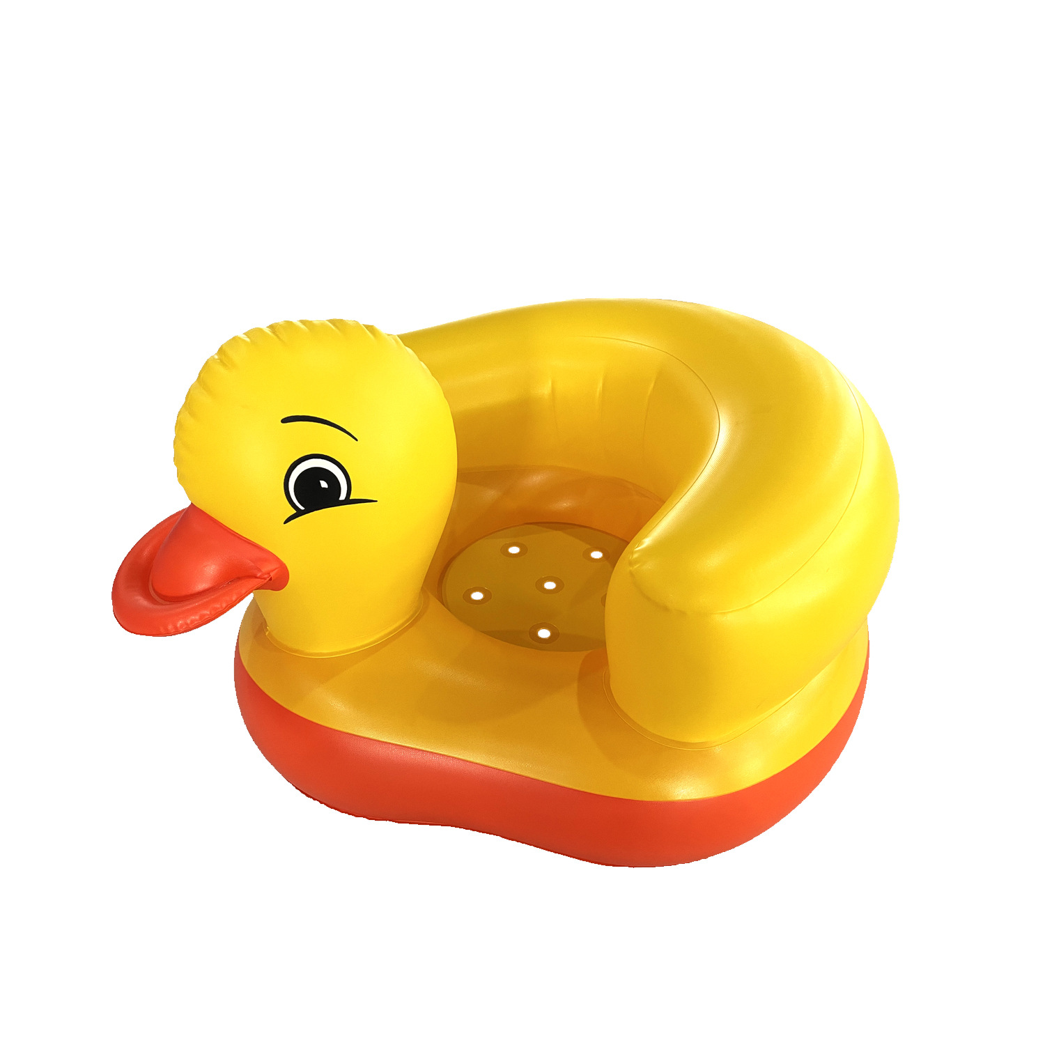 Factory spot PVC children inflatable school chair baby bath stool baby dining chair BB small sofa portable foldable