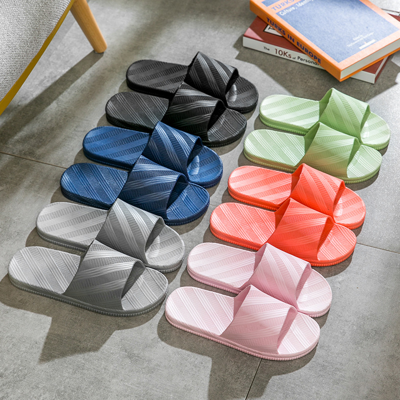 Домашние тапочки для женщин и мужчин оптом, отельные летние толстосоленные тапочки, бесшумные пластиковые сандалии и тапочки для мужчин