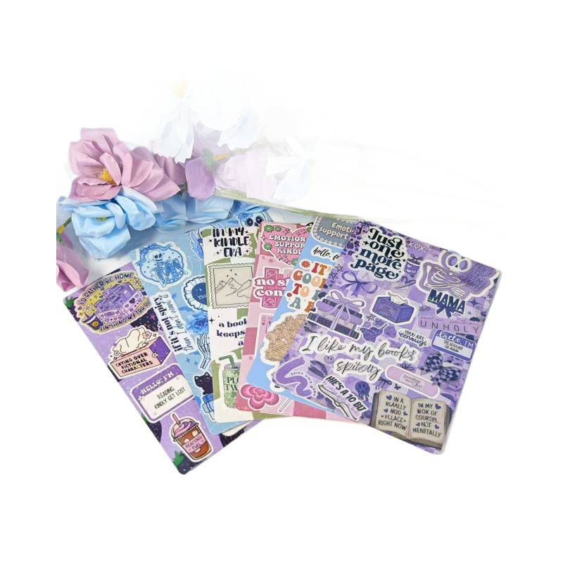 Cross-Border Hot-Selling Cartoon Transparent Protective Cover Tablet Decoration Small Card Cute Cardboard Mobile Phone Case Reader Accessories