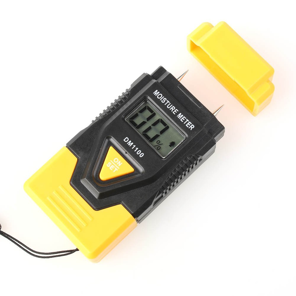 Cross-border supply three-in-one wooden moisture meter digital display Wood cardboard building materials mixed soil hygrometer MD1100