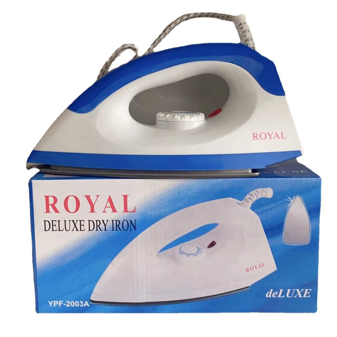 Cross-Border small electric iron household dry ironing old-fashioned non-water dry iron hot drilling hot ironing bucket ironing machine