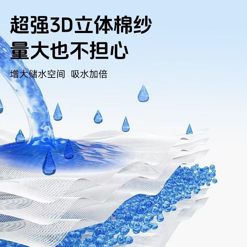 Cross-Border Large-Capacity Washable Sanitary Napkin for the Elderly with Cough Special Diaper Anti-Side Leakage Aunt Napkin Pure Cotton Loose