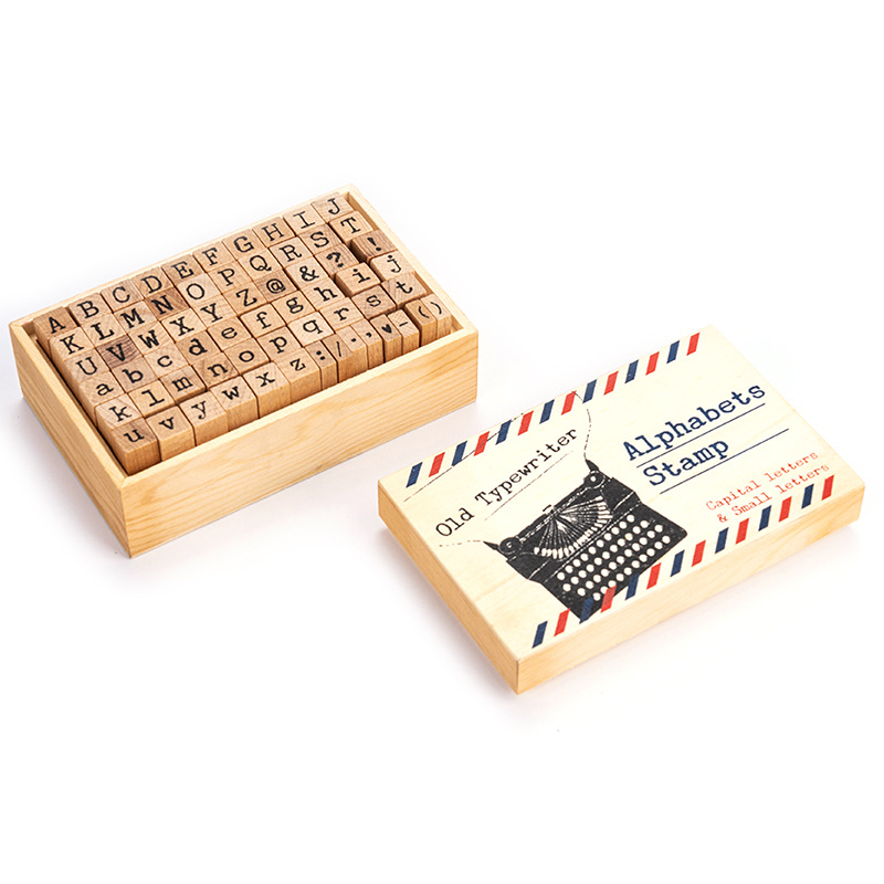 Seal Pocket Review Wooden Account Tool Splicing Material Stamp Weather Travel Wooden Box Set