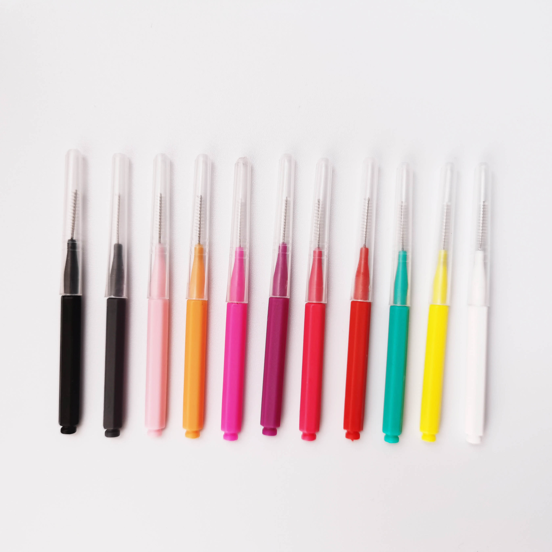 Wholesale Straight Interdental Brushes, Orthodontic Floss Sticks, Household Bulk Adult Interdental Brushes, Braces Toothbrushes, Interdental Brushes
