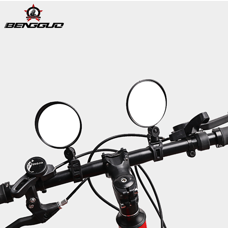 Зеркало заднего вида для велосипеда горного складное выпуклое отражающее оборудование