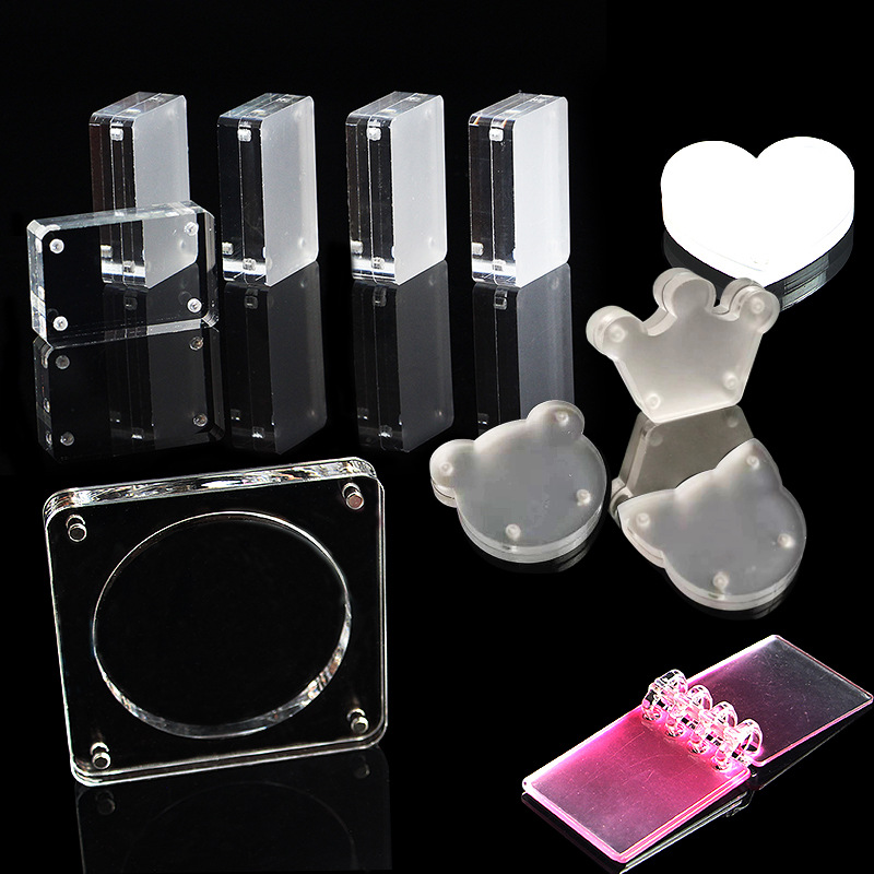 quicksand yum brick gradient magnetic suction goo card brick opening season student hand account acrylic flowing hemp yum