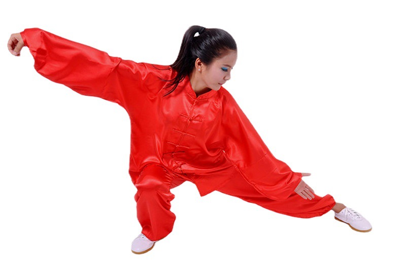Tai Chi Suit Middle-aged Men's and Women's Children's Wushu Suit Practice Suit Performance Suit Morning Exercise Tai Chi Suit