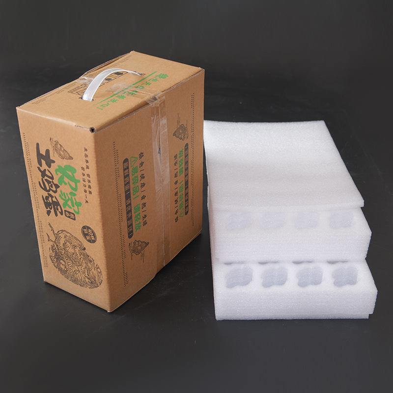 60-Piece Egg Packaging Express Box with Pearl Cotton Epe Egg Tray, Anti-Drop Carton Packaging Box, Factory Wholesale and Distribution