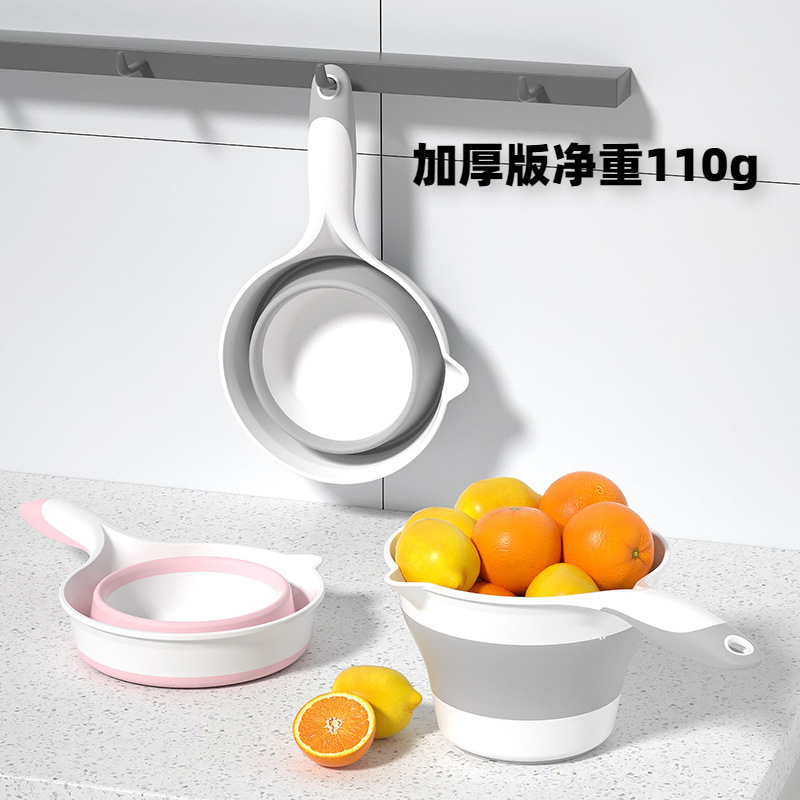 Складная ложка для воды, кухонная, портативная, толстая пластиковая ложка, вешалка, плавающая ложка для воды, шампунь-кубок