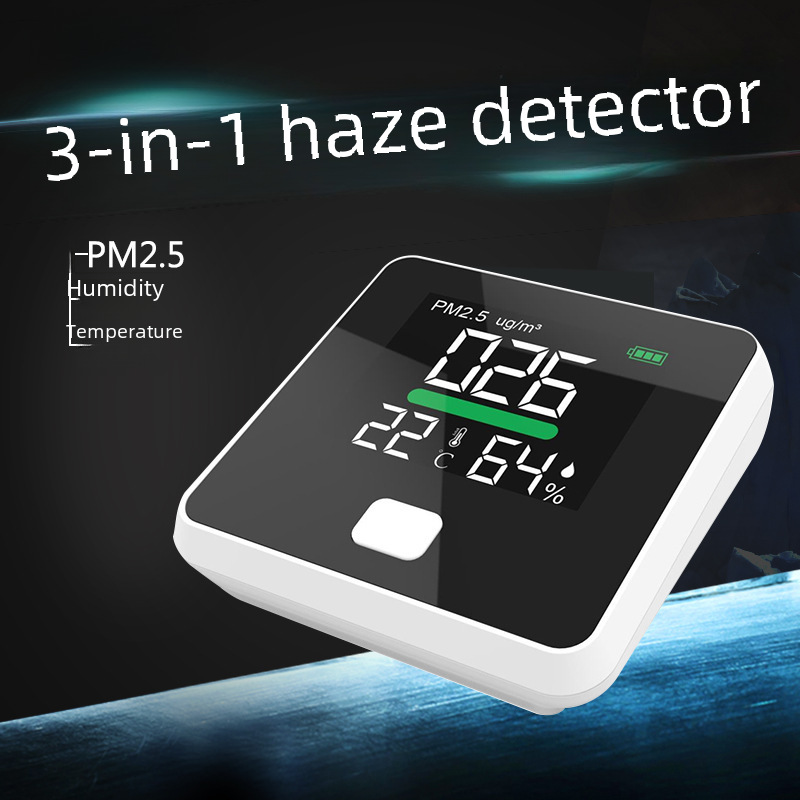 pm2.5 dust detector household indoor laser Haze meter air quality testing instrument gas detector