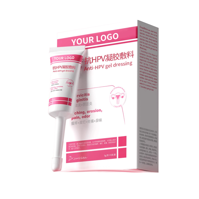 Anti-Hpv Gel Dressing Reduces Local Hpv Load, Gynecological Female Private Parts Antibacterial Care and Maintenance Oem Processing