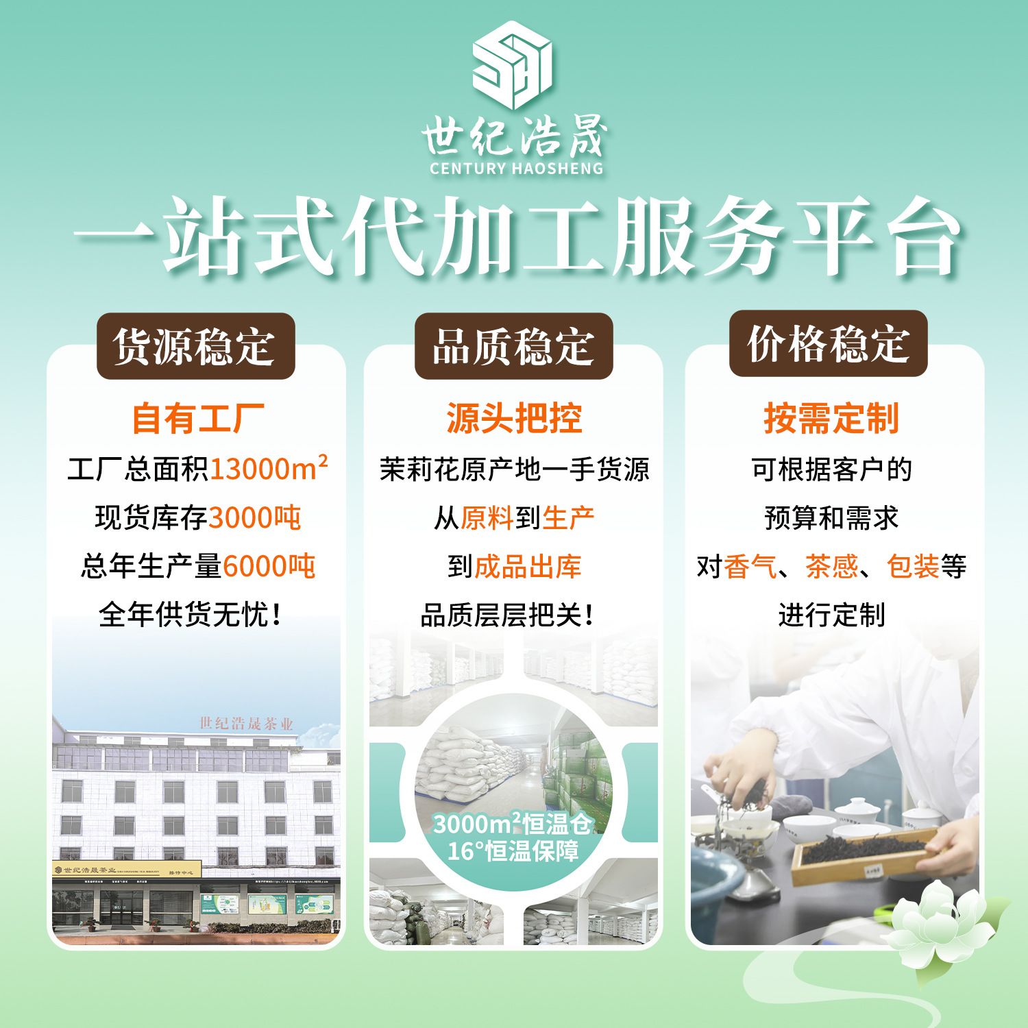 Guangxi Hengxian Milk Tea Shop's Special Commercial Jasmine Green Tea Source Manufacturer, Loose-Packed New Tea Leaves Wholesale, Jasmine Flower Tea