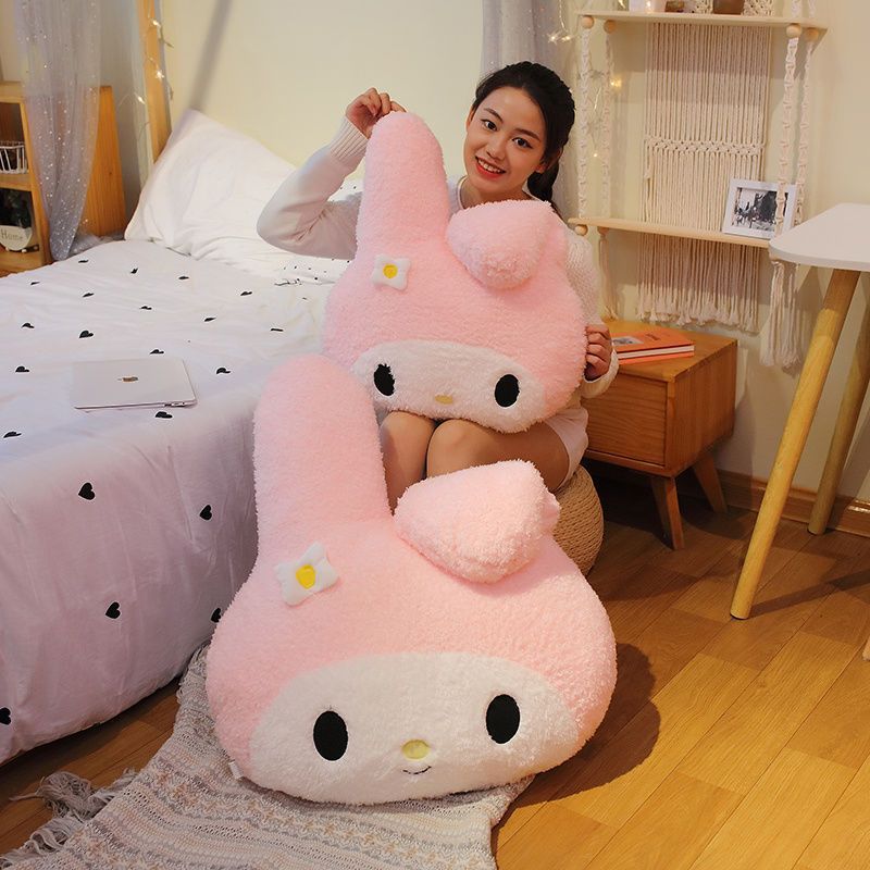 ins Girly Heart Melody Pillow Cartoon Kurome Plush Doll Sofa Pillow Cushion Extra Large Gift