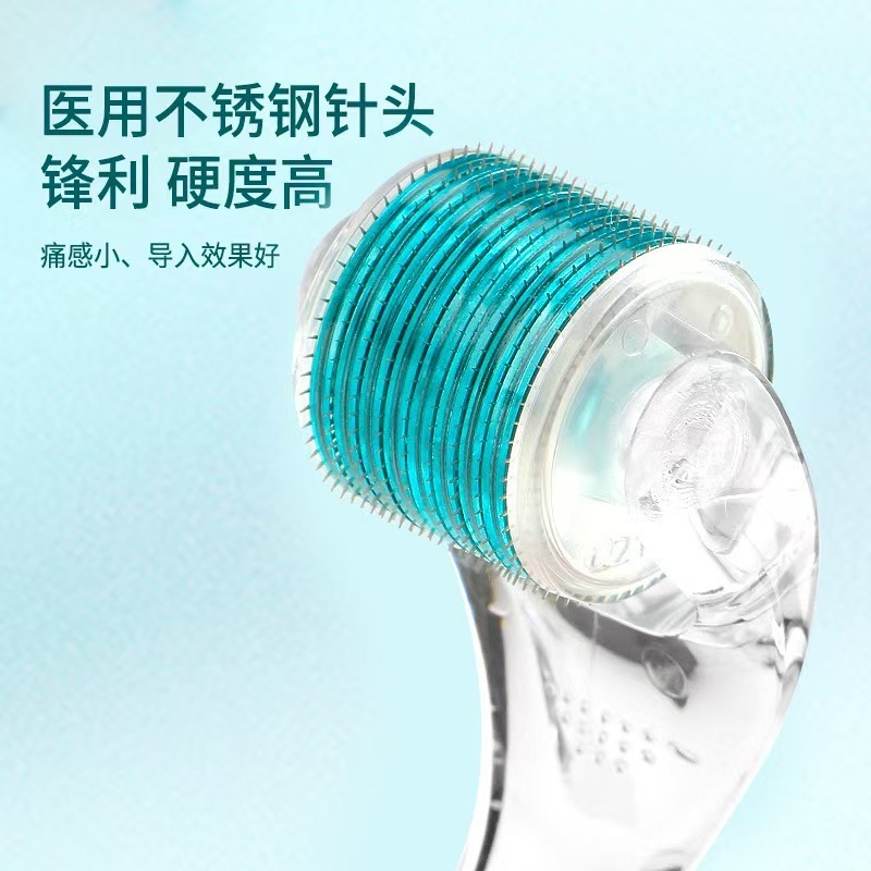 Source Factory Cross-Border Amazon Skin Microneedle Device Brand Micro-Needle Roller Facial Essence Applicator Manufacturer 540