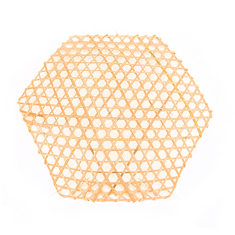 Bamboo Steaming Pad Bamboo Net Bamboo Mat Steaming Cage Pad Bamboo Net Pad Anti-sticking Bamboo Pad Pot Bottom Stewed Fish Anti-paste Artifact Bamboo Net