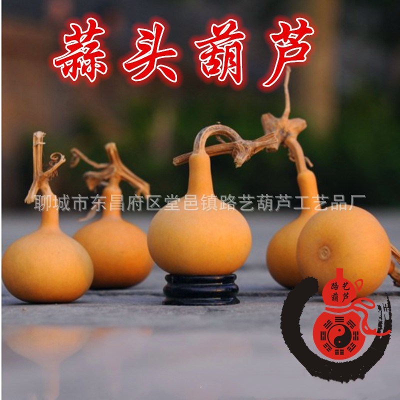 Factory direct natural hand-twisted gourd text play play boutique small gourd American gourd crafts wholesale