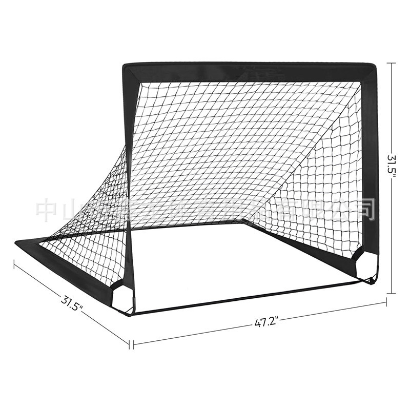 Portable football door folding pop-up football door family children kindergarten indoor outdoor sports football Net